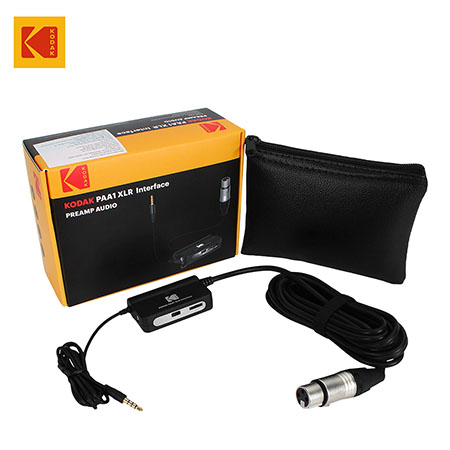 KODAK PAA1 XLR Interface Preamp Audio Microphone