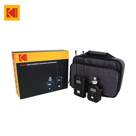 KODAK UHF XLR100 Transmitter and Receiver Wireless Microphone