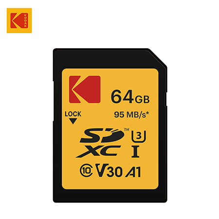 KODAK 64GB SDHC Memory Card